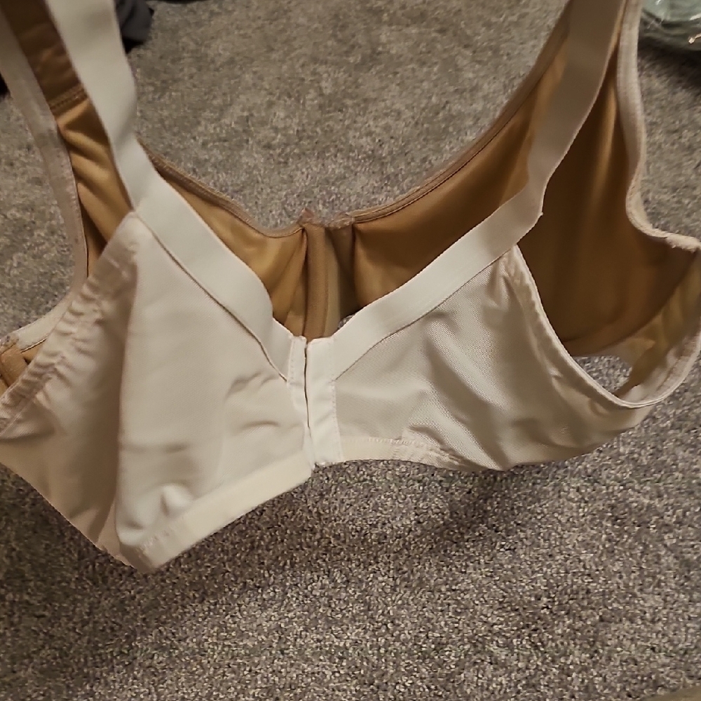 🟠D4🔹️Cacique Lace Underwire Bra - Tan - Picture 3 of 5